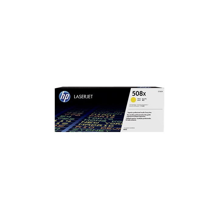 Toner hp 508x cf362x amarillo m577