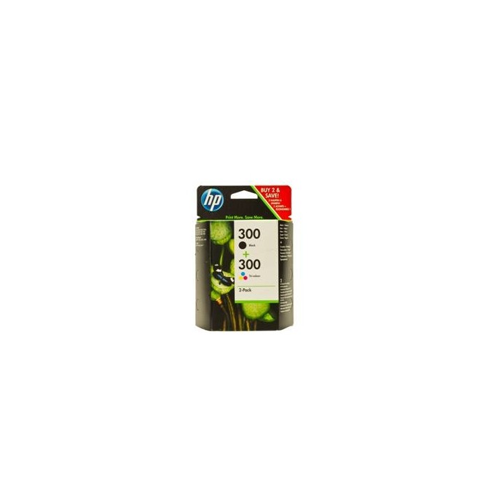 Multipack hp cn637ee nº300 cn637ee negro+tricolor