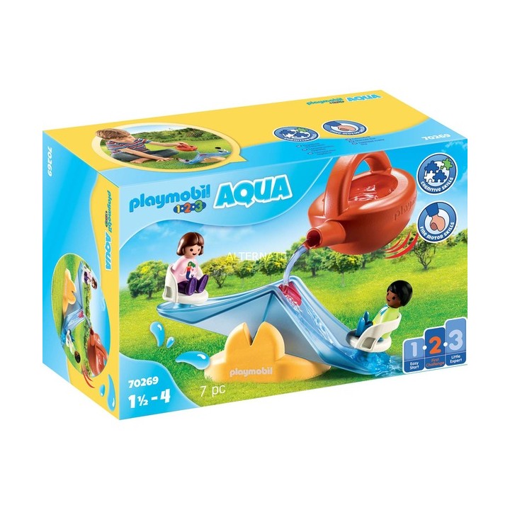 Playmobil aqua 1.2.3 balancin acuatico con