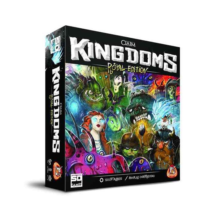 Juego mesa claim kingdoms royal edition