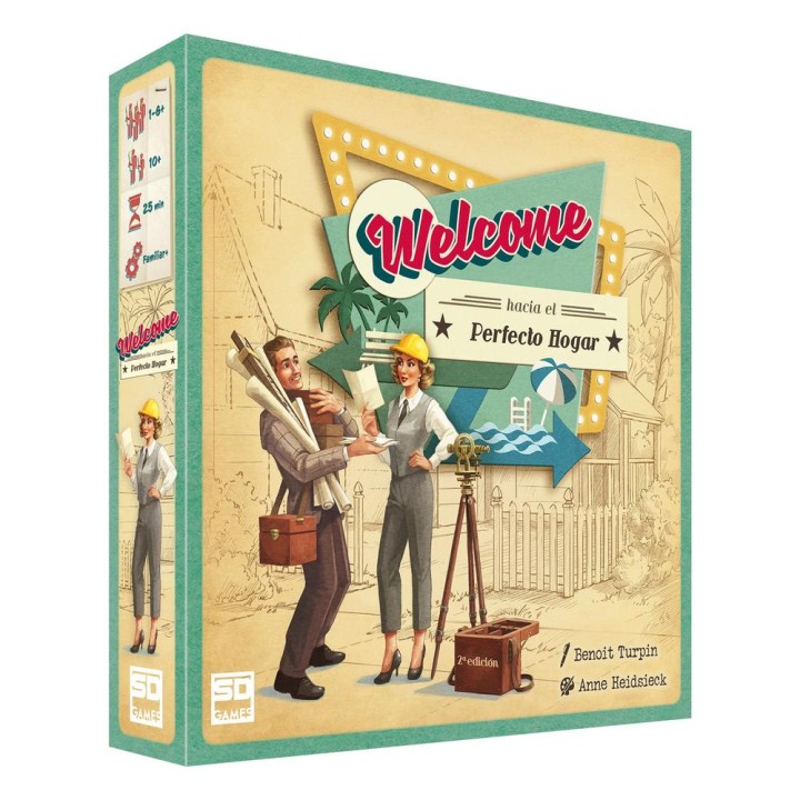Juego mesa welcome hacia el perfecto