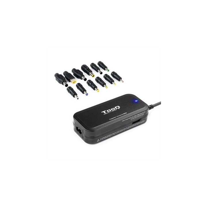 Cargador portatil universal tooq tqlc - 90bs02m 90w