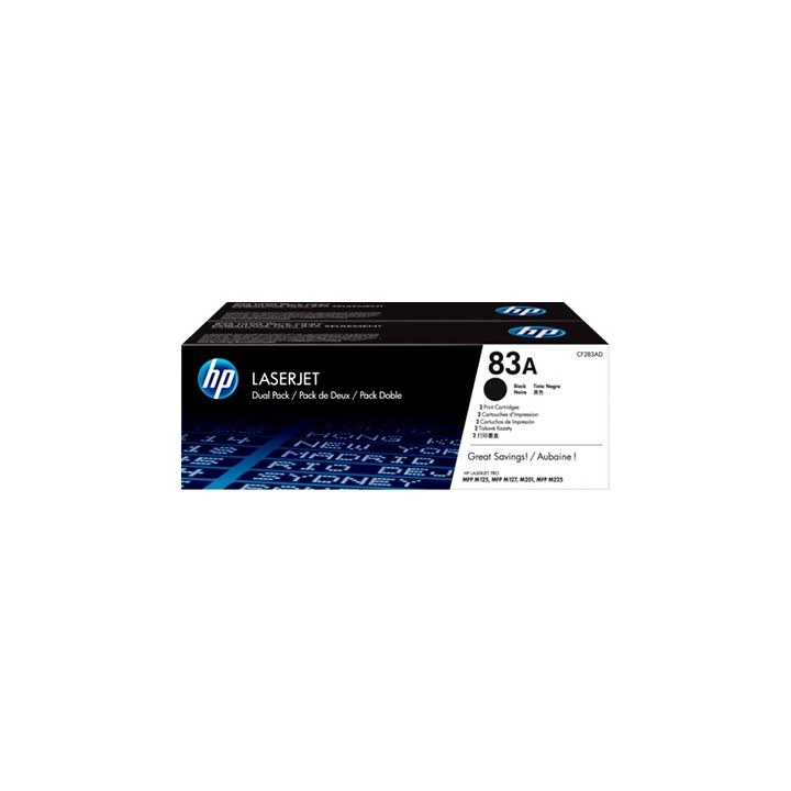 Toner hp original laserjet 83a black