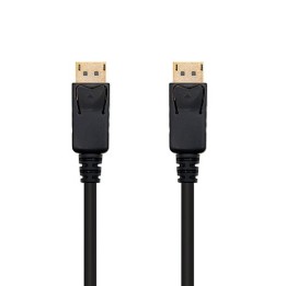 Cable displayport nanocable 2m macho - macho negro