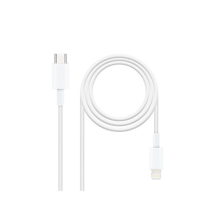 Cable lightning a usb c nanocable