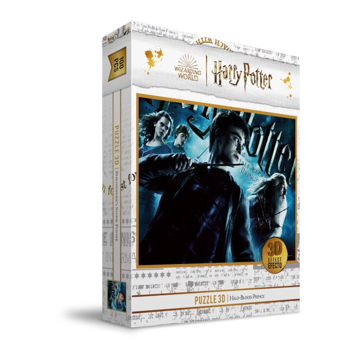 Puzzle 100 efecto 3d poster harry