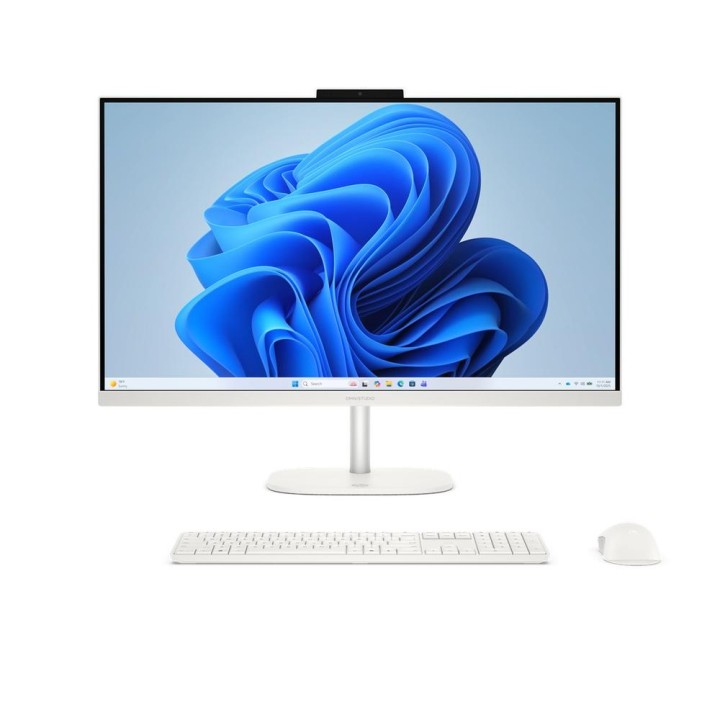 Ordenador all in one hp omnistudio 27 - cu0022ns 27 pulgadas core 5 - 120u - 16gb - ssd 1tb - freedos - blanco