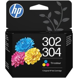 Cartucho tinta hp 302 - 304 tri - color