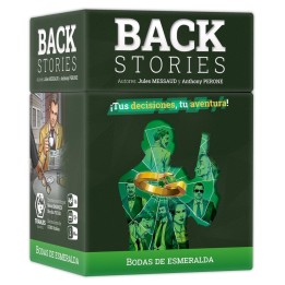 Juego de mesa back stories 2 - bodas de esmeralda