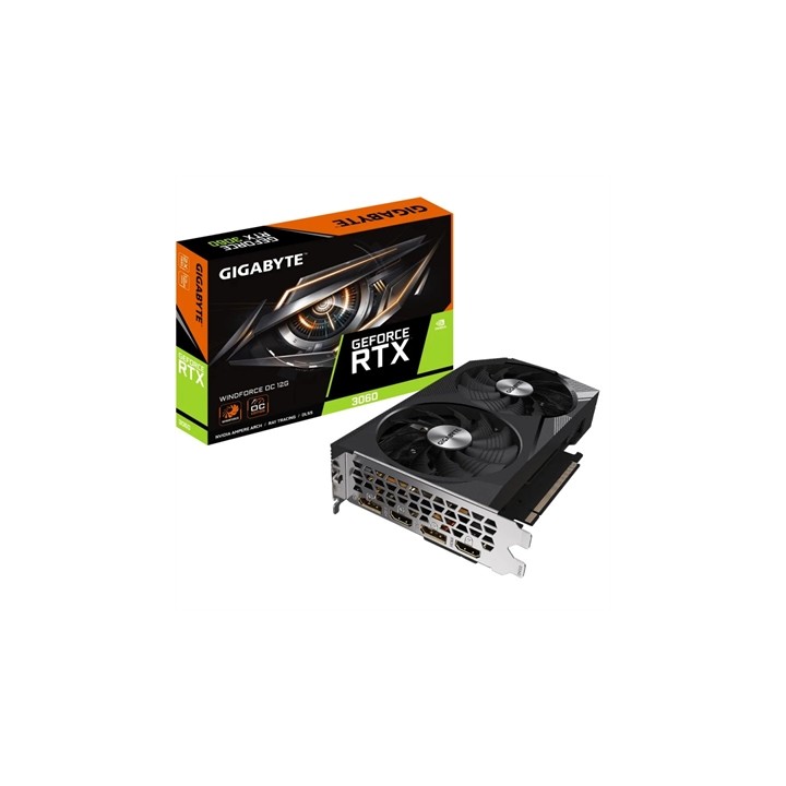 Tarjeta grafica gigabyte rtx 3060 windforce oc 12gb gddr6 2 x dp - 2 x hdmi - pci express 4.0