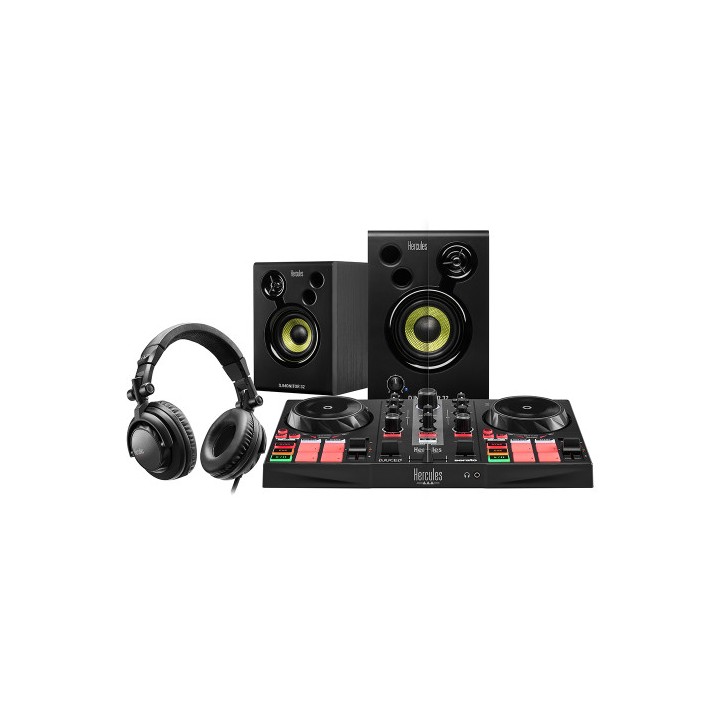 Mesa de mezclas hercules consola dj learning kit mk2