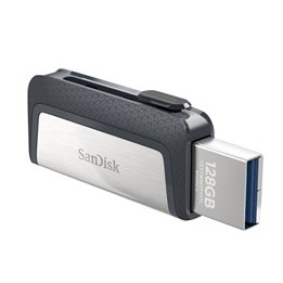 Memoria usb 3.1 usb tipo c sandisk 128gb ultra dual otg