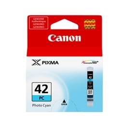 Cartucho tinta canon cli 42pc cian foto