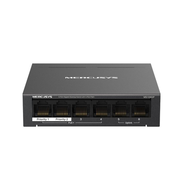 Switch mercusys ms106gp 6 puertos