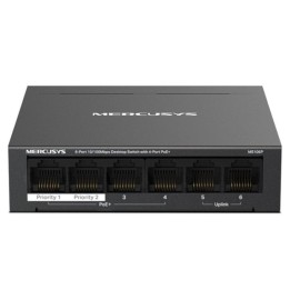 Switch mercusys ms106p 6 puertos