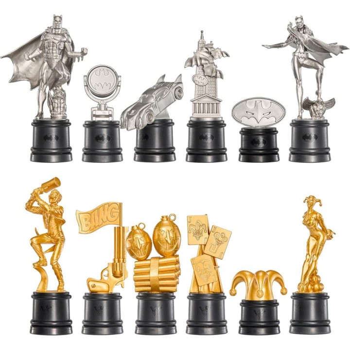 Tablero de ajedrez the noble collection dc comics batman vs joker