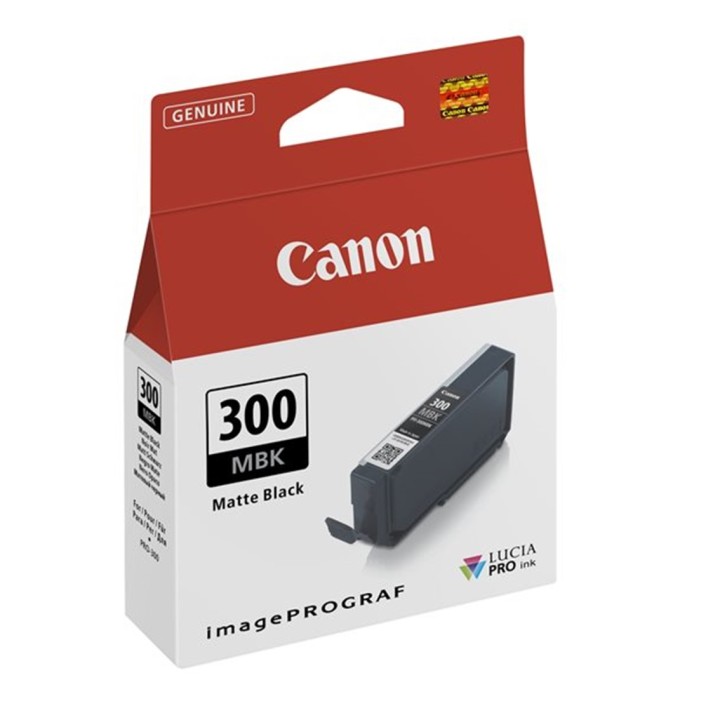 Cartucho canon pfi 300 mbk negro mate
