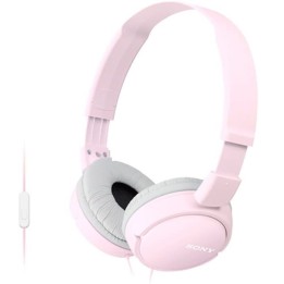 Auriculares sony mdrzx110app rosa pleglable microfono