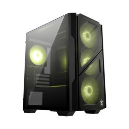 Caja ordenador gaming msi mag forge m110r airflow matx negra
