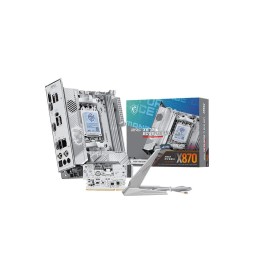 Placa msi mpg x870i edge ti evo wifi mini itx am5 - 2x ddr5