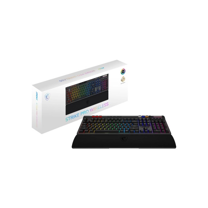 Teclado gaming msi strike pro inalambrico