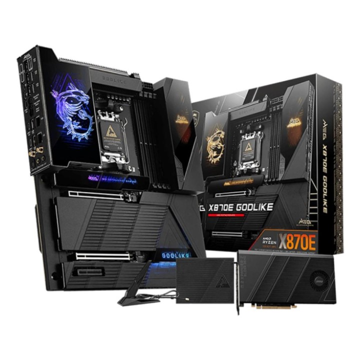 Placa msi meg x870e godlike e - atx am5 - 4x ddr5